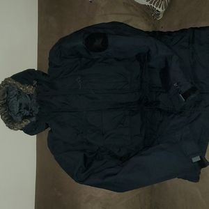 Eddie Bauer Weatheredge Premium Goose Down Hooded Parka Jacket